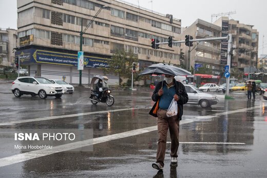 بارش باران در برخی مناطق استان تهران از فردا