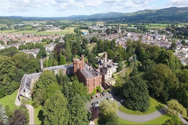 Ruthin Castle Hotel and Spa, Ruthin, Wales, UK