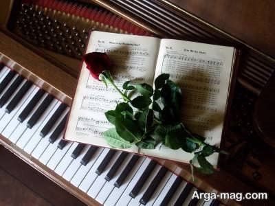 متن زیبا در مورد پیانو 