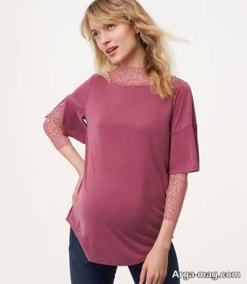 مدل لباس بارداری شیک و ساده 