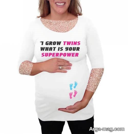 مدل لباس راحتی بارداری شیک 