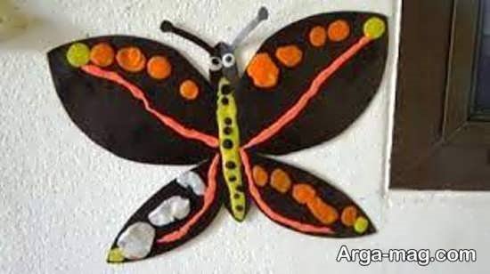 ساخت پروانه با ایده خلاقانه