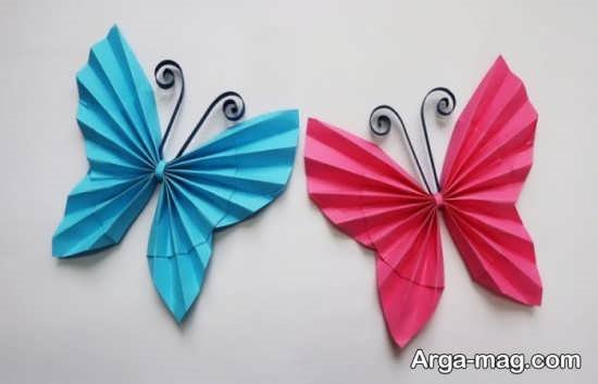 ساخت پروانه کاغذی