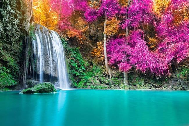 Waterfalls at Erawan National Park