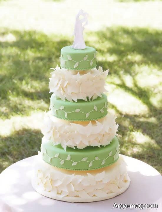 کیک عروسی زیبا و شیک 