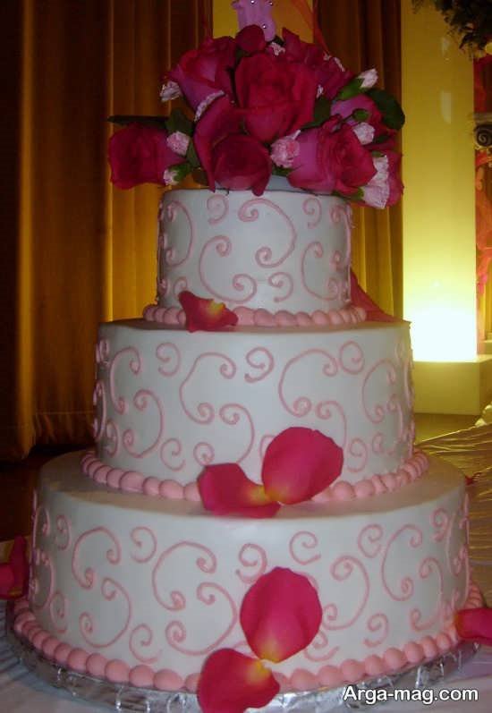 تزیین کیک برای جشن عروسی 