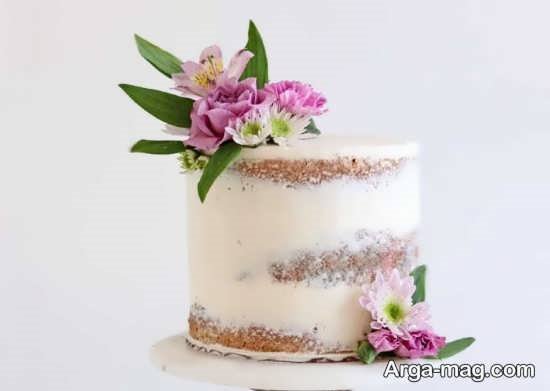 کیک ساده برای عروسی