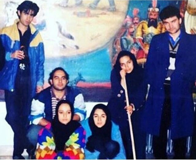 شهاب حسینی، ستاره اسکندری و مهدی سلطانی، 26 سال پیش در دوره دانشجویی/ عکس