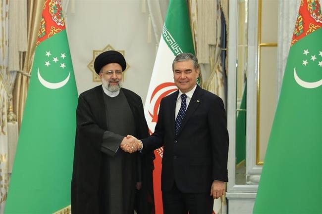 دیدار رئیس جمهور ترکمنستان با رئیسی