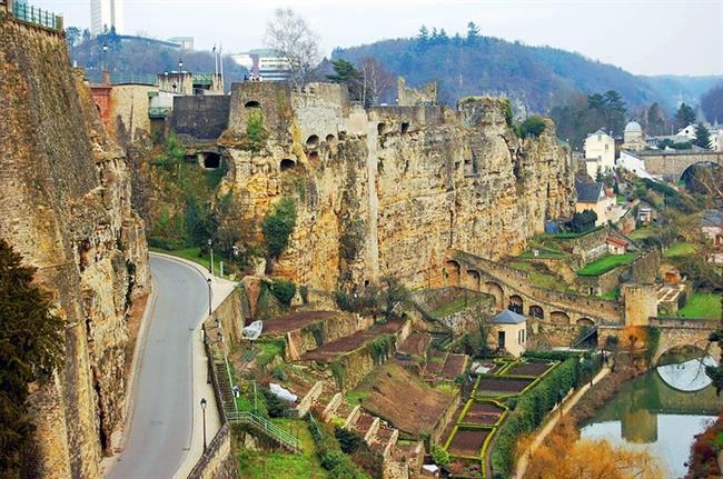 The Bock Casements, Luxembourg City