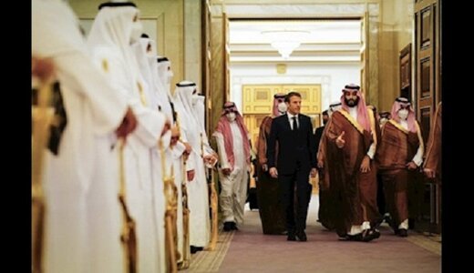 شکایت از عربستان و امارات همزمان با سفر مکرون