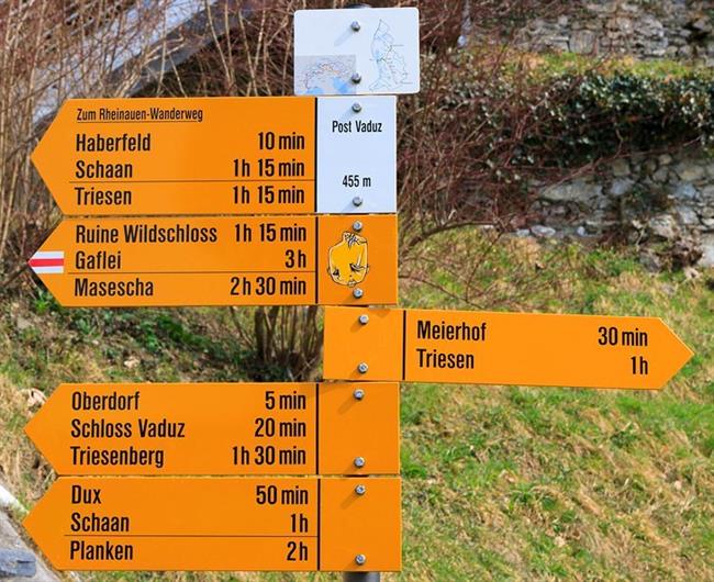 Hiking the Historical Eschnerberg Trail