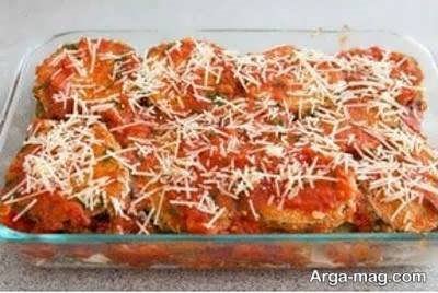 طرز پخت بادمجان پارمسان خوشمزه