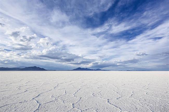 Bonneville Salt Flats, Utah, USA
