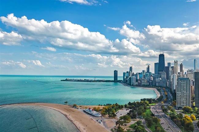 Lake Michigan, USA