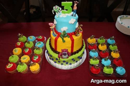 تزیین کیک تولد پسرانه 