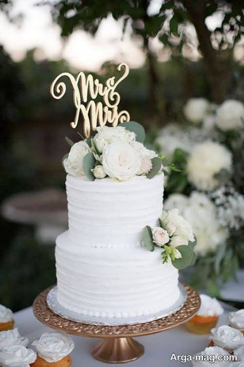 تزیین زیبا و جالب کیک عروسی 
