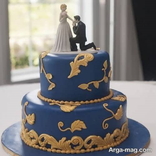 تزئین فانتزی کیک عروسی 