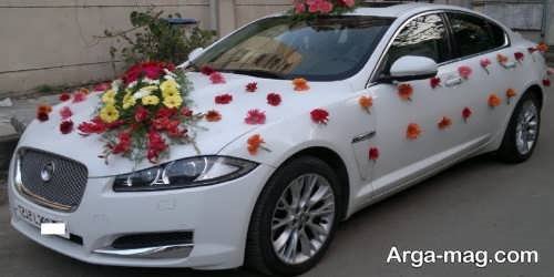 ماشین عروس 2022 با گل آرایی شیک و منحصر به فرد