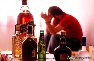 عوارض شایع مصرف الکل