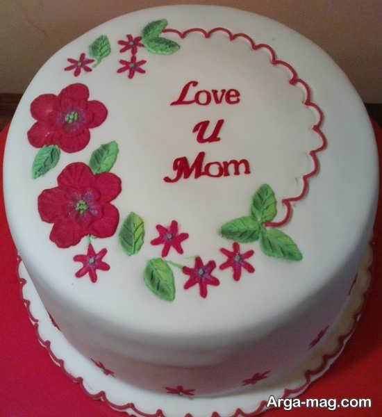تزیین کیک روز زن و روز مادر 