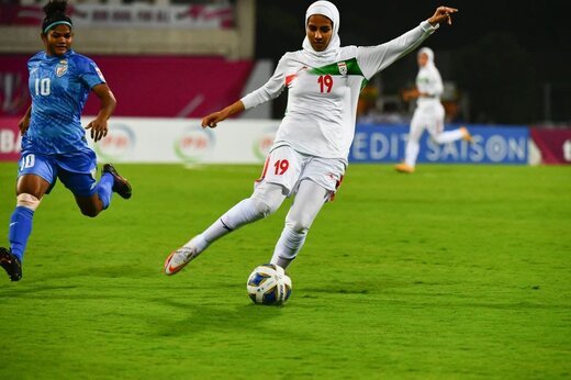 شجاع؛ لقب AFC به زنان فوتبالیست ایران/عکس