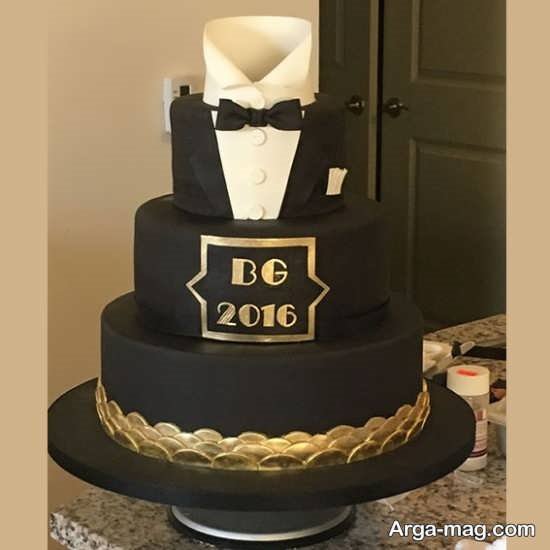 کیک تولد شیک مردانه