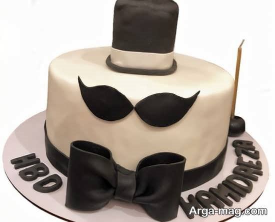 تزیین کیک تولد مردانه به شیوه هنرمندانه