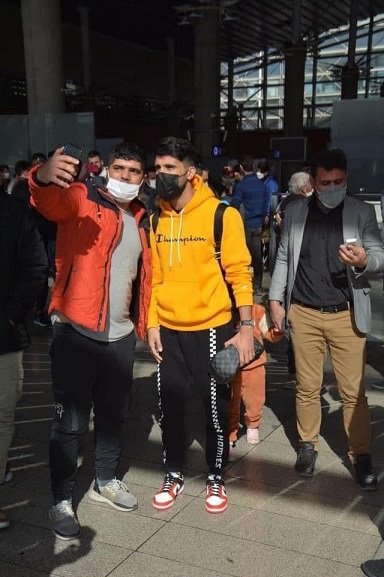 استقبال گرم از بشار رسن در تهران/عکس