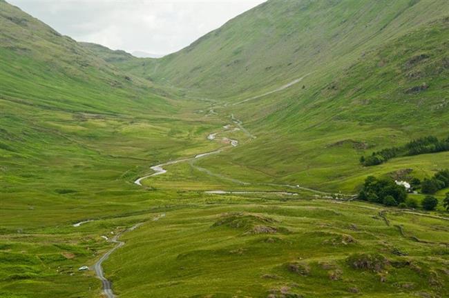 Hardknott Pass, Cumbria, UK