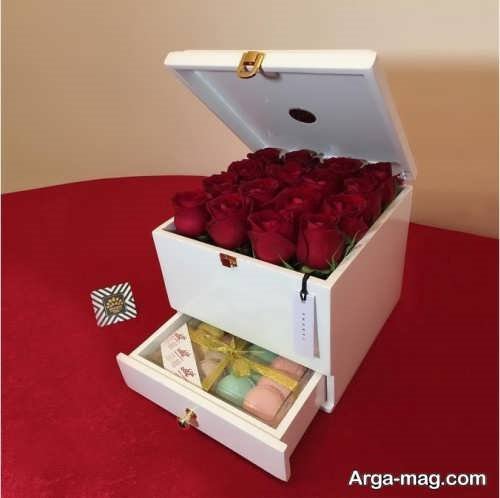 باکس گل مخصوص ولنتاین 