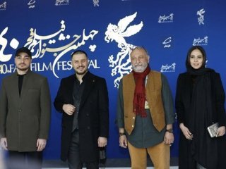 جواد عزتی و رعنا آزادی‌ور، بازیگران مرد بازنده در چهلمین جشنواره فیلم فجر+ عکس