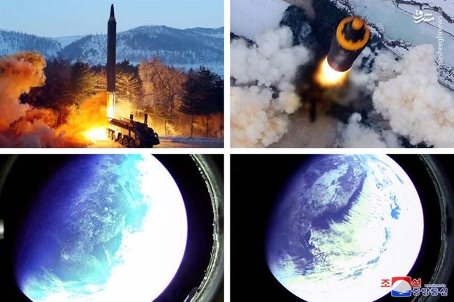 آزمایش بزرگ‌ترین موشک اخیر کره شمالی