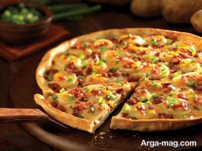 طرز تهیه پیتزا سیب زمینی یک فست فود خوشمزه و محبوب