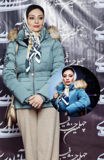 مدل مانتو  و پالتو بازیگران زن در اولین روز جشنواره فجر 1400 - یکتا ناصر