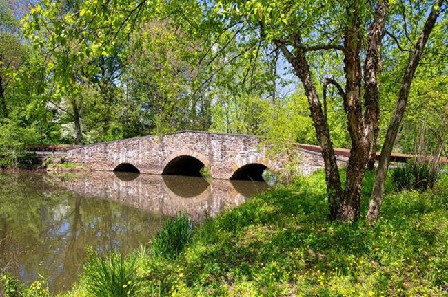 Bridgepoint Bridge, Somerset County, New Jersey, USA