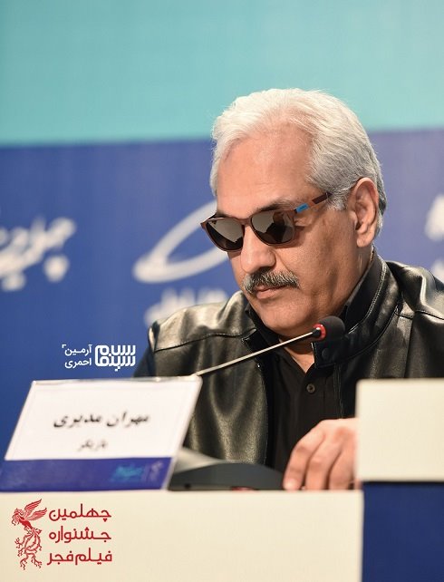مهران مدیری در نشست خبری فیلم خائن کشی جشنواره فجر 1400