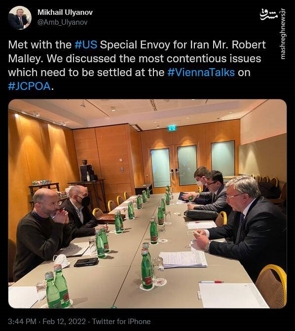 گزارش ویژه فارین پالیسی از نقش تأثیرگذار اولیانوف در مذاکرات هسته‌ای وین / اولیانوف حامی اصلی ایران برای دستیابی به بهترین توافق ممکن است
