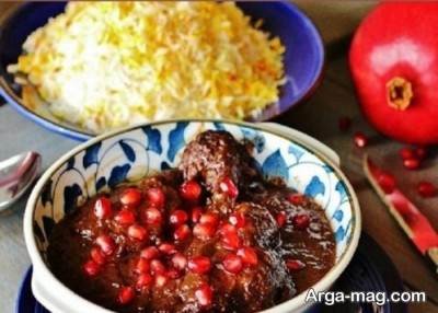 طرز تهیه خورش سیر انار و نکات طلایی پخت آن