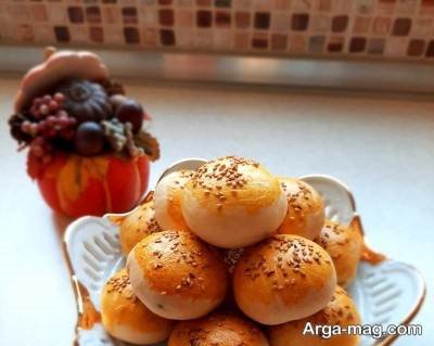 طرز تهیه نان کرمدار خوشمزه برای صرف صبحانه