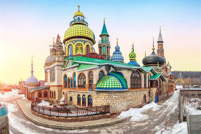 Temple of All Religions, Kazan, Russia