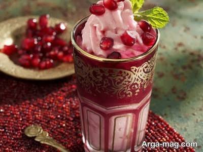 طرز تهیه بستنی انار خوشمزه و خوش طعم