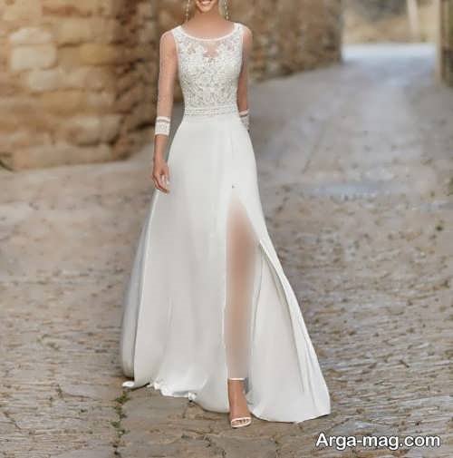 مدل لباس عروس 1401 شیک و ساده 