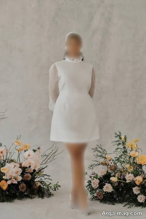 مدل لباس عروس 1401 کوتاه 