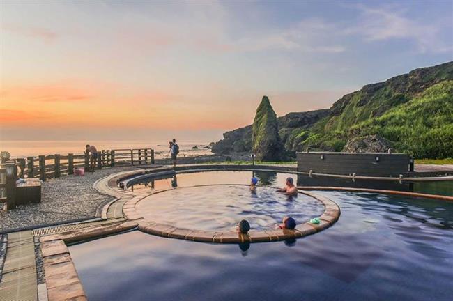 Zhaori Hot Springs, Green Island