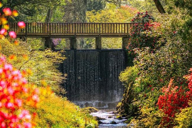 Bodnant Garden, near Colwyn Bay, Wales, UK