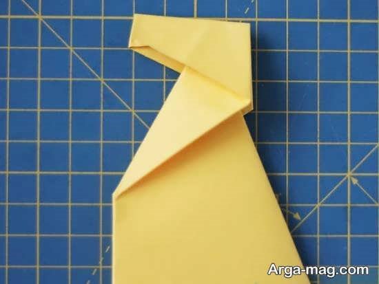 آشنایی با روش ساختن اوریگامی زرافه