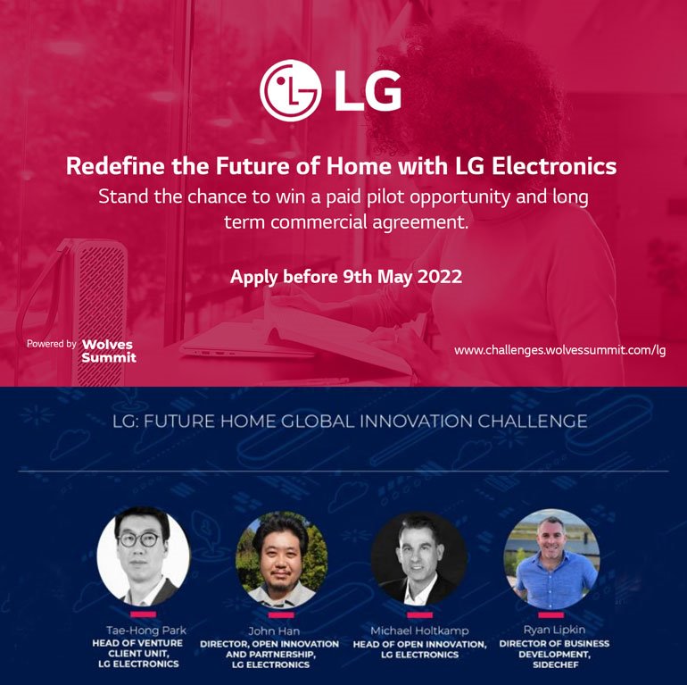 معرفی چالش جهانی LG Future Home در اجلاس Alpha Wolves