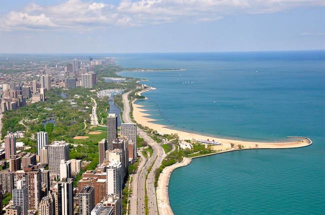 Lake Michigan (58,000 km2)