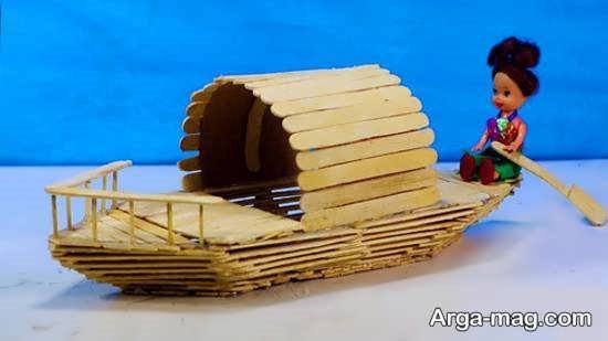نمونه هایی متفاوت و جذاب از ساختن کاردستی با چوب بستنی